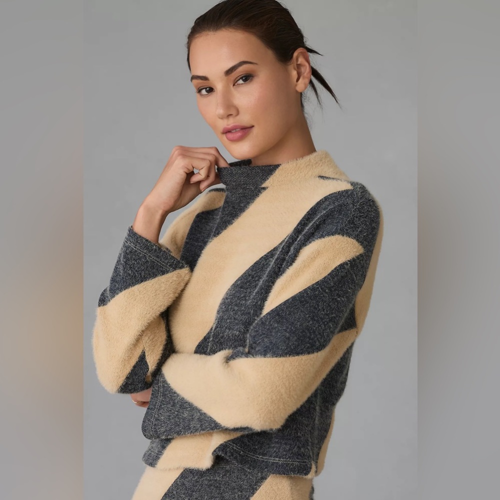 42. NWOT Maeve Mock-Neck Sweater